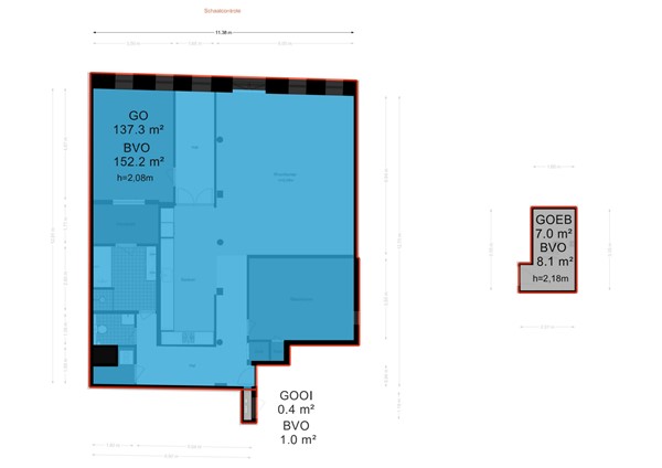 Floorplan - Wittenburgergracht 67, 1018 MX Amsterdam